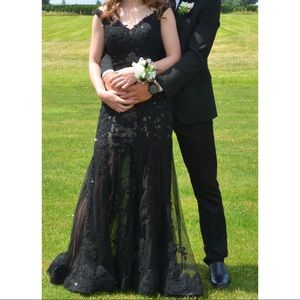 Black Sherri Hill Prom Dress